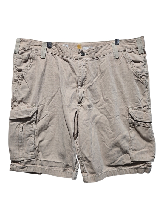 Carhartt Other - Carhartt Cargo Shorts Mens 42 Tan Force Relaxed Fit Ripstop Cotton 101168 232
